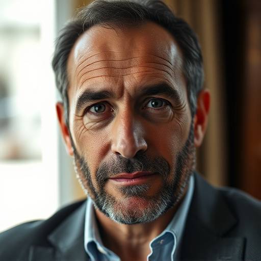 Photo de portrait de Jean Dujardin